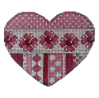 AT HE851 - Dots/Heart Flowers/Patterns Heart