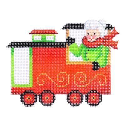 BB 2142 - Train Series - Caboose with Mrs. Claus