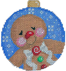 AT CT1825 - Gingerbread Boy Ball Ornament