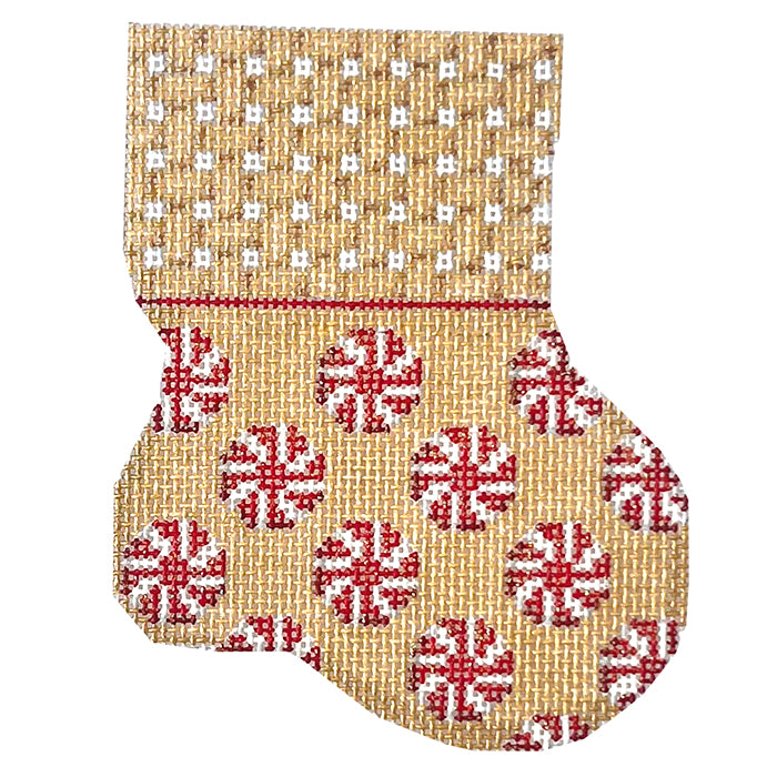 AT CT1922 - Weave/Peppermint Mini Sock