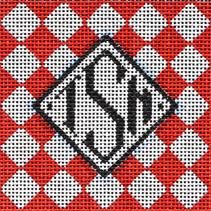 TSN IS803R - Harlequin Monogram Insert/Red