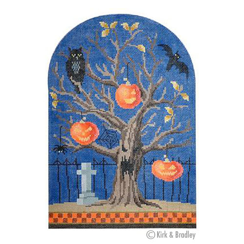 KB 1238 - Spooky Tree - Pumpkins