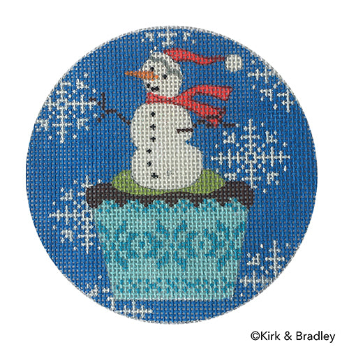 KB 259 - Christmas Cupcake Snowman