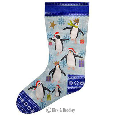 KB 297 - Penguin Christmas Stocking