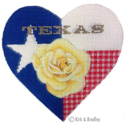 KB 363 - Texas Rose Heart