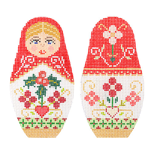 KB 1637 - Christmas Russian Dolls - Medium
