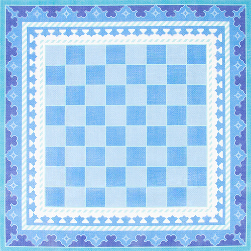 NTG KB057B - The Gambit Chessboard - Blue