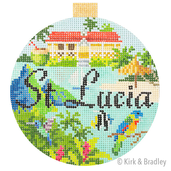 KB 1674 - Travel Round - St. Lucia