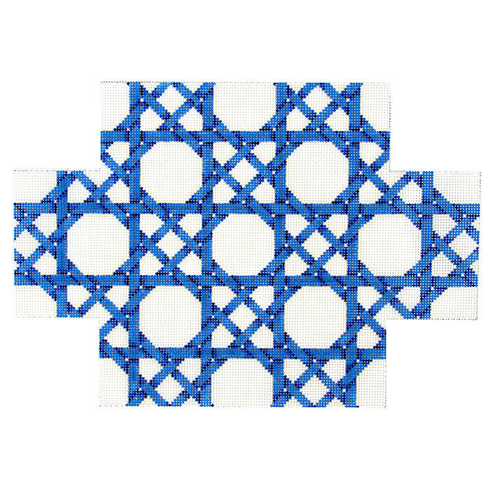 AT BC328B - Blue Caning Pattern Brick Cover