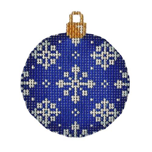 AT CT1487B - Blue Snowflake Repeat Mini Ball