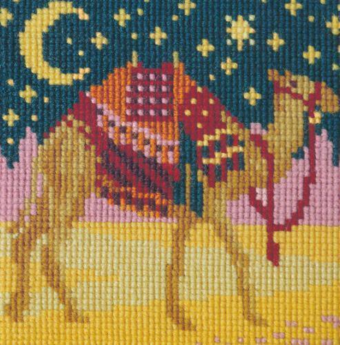 Camel Mini Kit Needlepoint Kit Elizabeth Bradley Design 