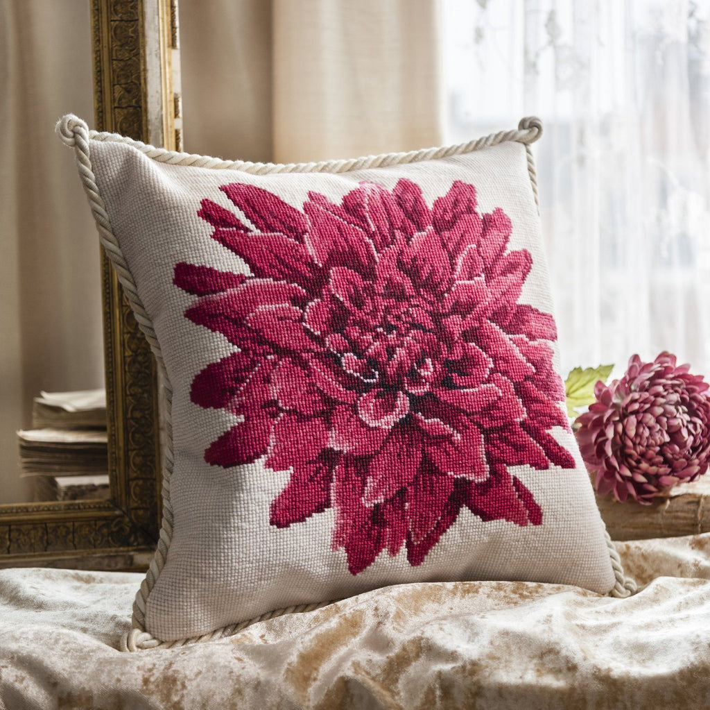 Dahlia Needlepoint Kit Elizabeth Bradley Design 