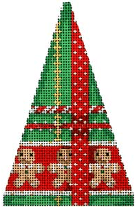 AT CT1615 - Gingerbread Woven Mini Tree