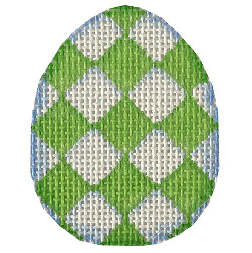 AT EG613L - Lime Harlequin Mini Egg