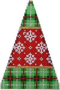 AT CT1625 - Plaid/Flakes Mini Tree