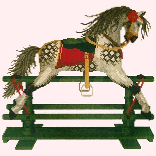 Rocking Horse Needlepoint Kit Elizabeth Bradley Design 