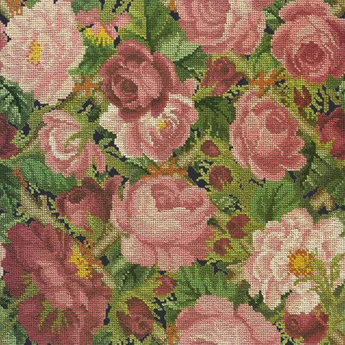 Rose Trellis Needlepoint Kit Elizabeth Bradley Design 