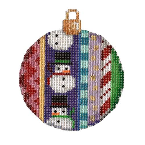 AT CT1489 - Snowman/Patterns Mini Ball