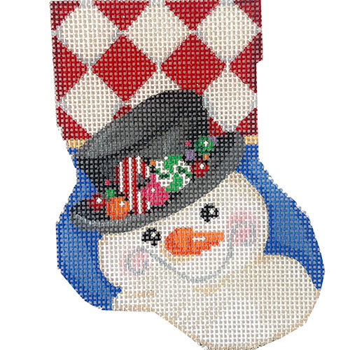 AT CT1917 - Top Hat Snowman Mini Sock