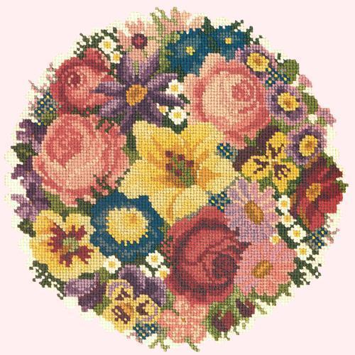 Victorian Posy Needlepoint Kit Elizabeth Bradley Design 